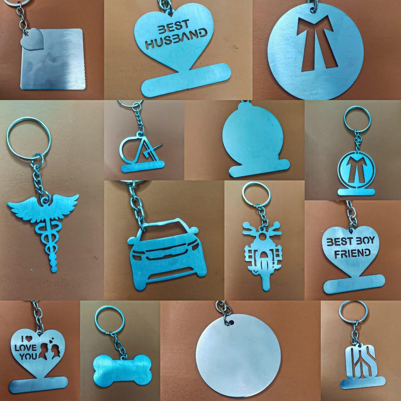 Custom Photo Tag Keychain